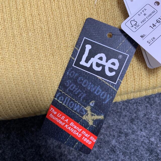 Lee(リー)のLee ニット帽　ビーニー キッズ/ベビー/マタニティのこども用ファッション小物(帽子)の商品写真