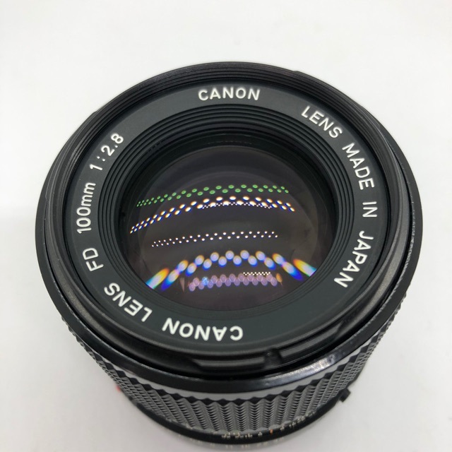 Canon FD 100mm F2.8送料無料 外観美品 動作確認済み#33