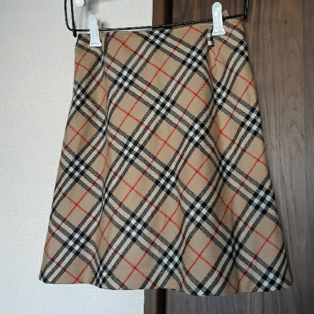 バーバリー・ブルーレーベル BURBERRY スカート ベージュ ノバチェック
