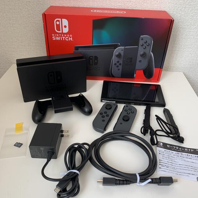 任天堂 Nintendo Switch  Joy-Con(L)/(R)グレー