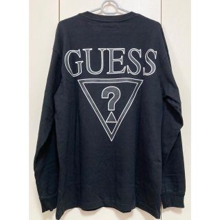 ゲス(GUESS)のGUESS ゲス 長袖Tシャツ 背中ビッグロゴ(Tシャツ/カットソー(七分/長袖))