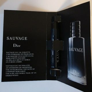 ディオール(Dior)のDIOR ディオール ソヴァージュ オードゥ トワレ 1ml 　サンプル(ユニセックス)