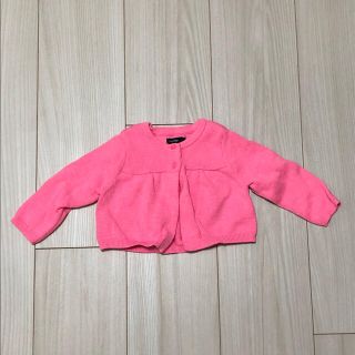 ベビーギャップ(babyGAP)のベビーギャップ　GAP カーディガン　ピンク　女の子　60(カーディガン/ボレロ)