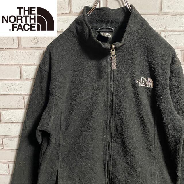 90s 古着 ノースフェイス 刺繍ロゴ フリースジャケット ビッグシルエット | フリマアプリ ラクマ