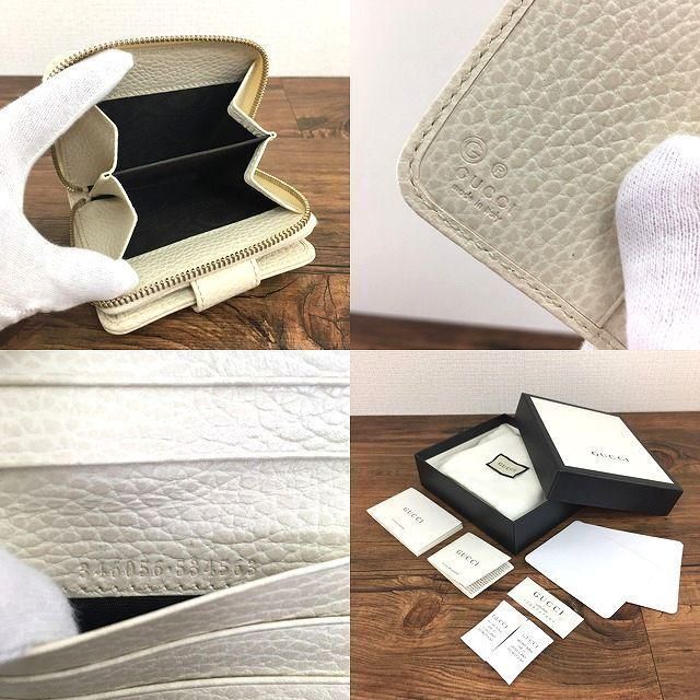 Gucci - 未使用品 GUCCI コンパクトウォレット 箱付き グッチ 242の