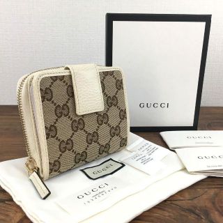 Gucci - 未使用品 GUCCI コンパクトウォレット 箱付き グッチ 242の