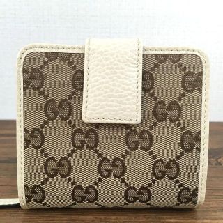 Gucci - 未使用品 GUCCI コンパクトウォレット 箱付き グッチ 242の