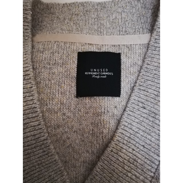 UNUSED アンユーズド V-NECK KNIT VEST ニットベスト