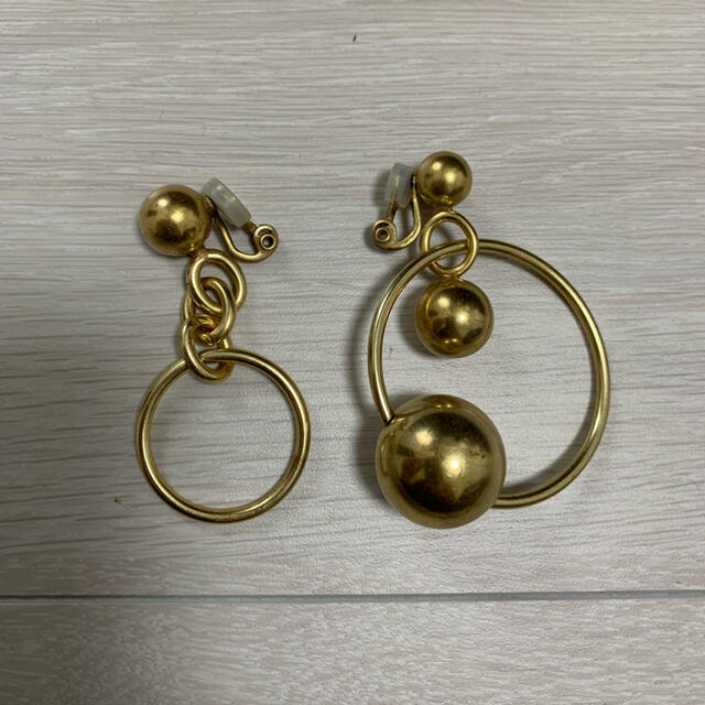 Ameri vintage SPHERE EARRING /GOLD イヤリング 2