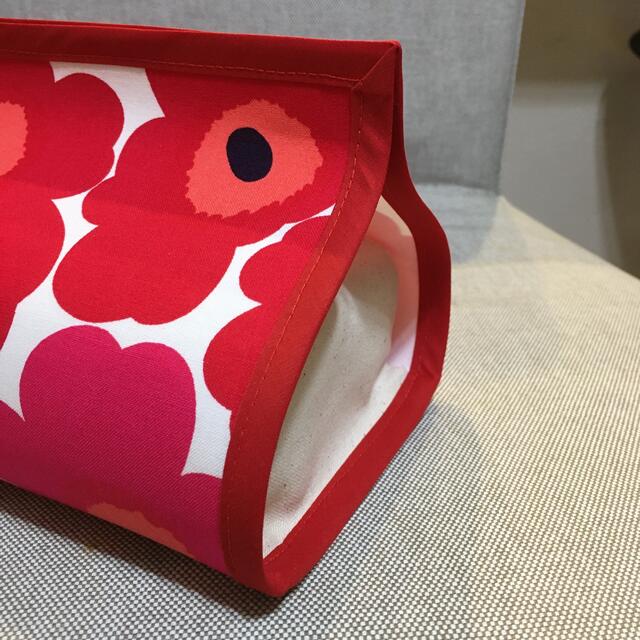 marimekko(マリメッコ)のマリメッコ  ボックスティシュケース　ハンドメイド  インテリア/住まい/日用品のインテリア小物(ティッシュボックス)の商品写真