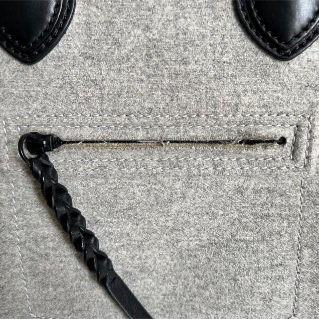 celine - セリーヌ ラゲージ ファントム フェルト グレー レアの通販