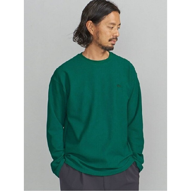 別注　LACOSTEラコステ1TONE LONG SLEEVE TEEカットソー | フリマアプリ ラクマ