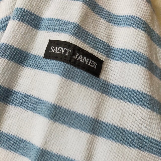 SAINT JAMES(セントジェームス)のセントジェームス　ウェッソン　ブルー 01 レディースのトップス(カットソー(長袖/七分))の商品写真