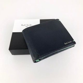 ポールスミス(Paul Smith)のB品 Paul Smith ポールスミス 折り財布 ブラック グリーン(折り財布)