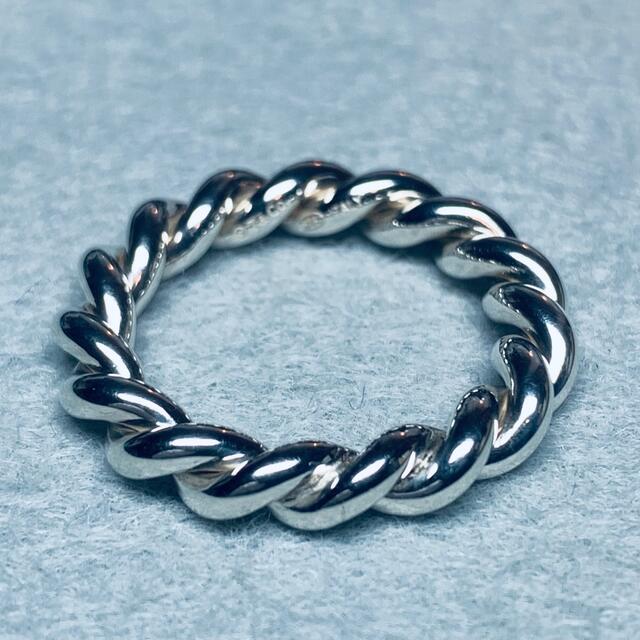 サントスピンク OLD TIFFANY オールド ティファニー ループ リング 14
