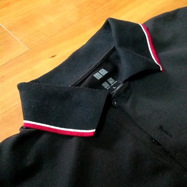 UNIQLO - UNIQLO ポロシャツ 黒の通販 by わんわん's shop｜ユニクロならラクマ