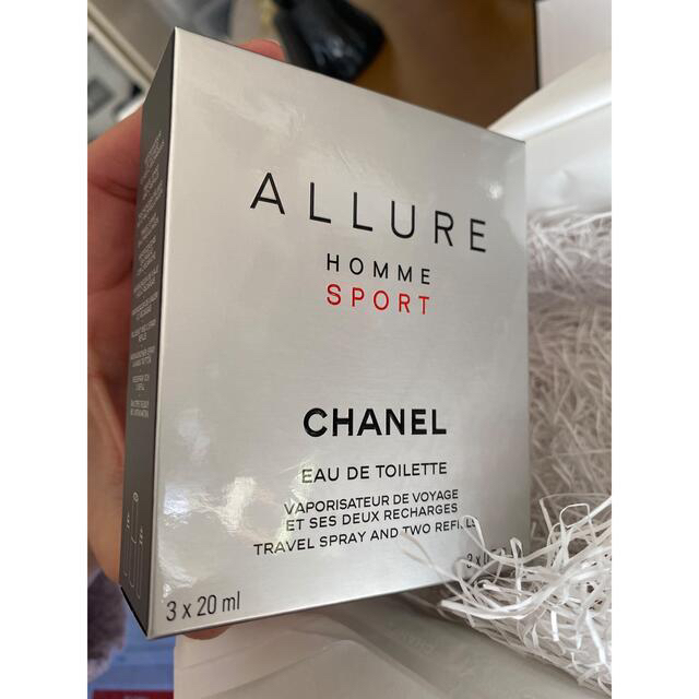 CHANEL(シャネル)のCHANELアリュールオムスポーツ新品未使用 コスメ/美容の香水(ユニセックス)の商品写真