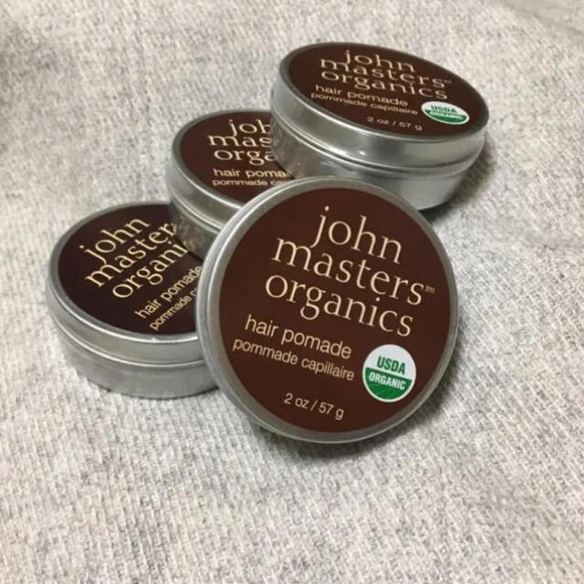 John Masters Organics(ジョンマスターオーガニック)の訳あり〈新品未使用〉Hair pomade コスメ/美容のヘアケア/スタイリング(ヘアワックス/ヘアクリーム)の商品写真