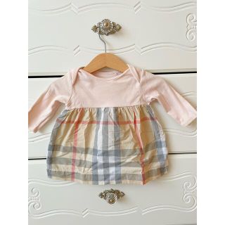 バーバリー(BURBERRY)のBurberry ワンピース　ベビー　3m(ワンピース)