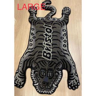 まとめ買い】 fcrb 新しい TIGER LARGE RUG TIGER MAT RUG LARGE BROWN