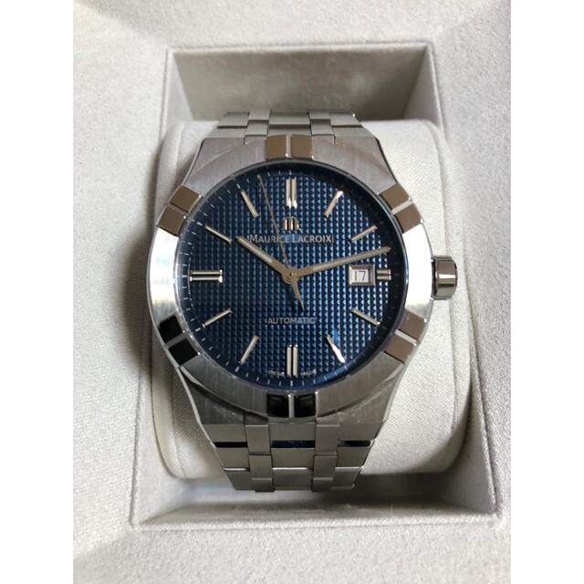 期間限定キャンペーン MAURICE モーリスラクロア　アイコンオートマチック　ブルー文字盤　　42mm - LACROIX 腕時計(アナログ)