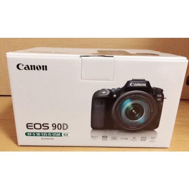 新品Canon EOS 90D EF-S18-135 IS USM