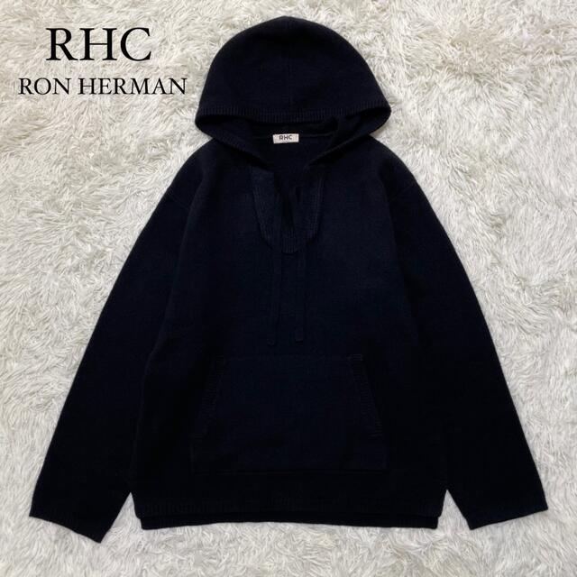 美品⭐︎ロンハーマン　RHC　メキシカンパーカー　ウール100%　ブラック　L