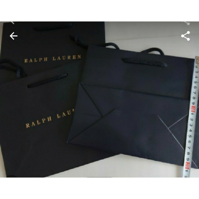 Ralph Lauren(ラルフローレン)の未使用 新品 RALPH LAUREN 3枚セット レディースのバッグ(ショップ袋)の商品写真