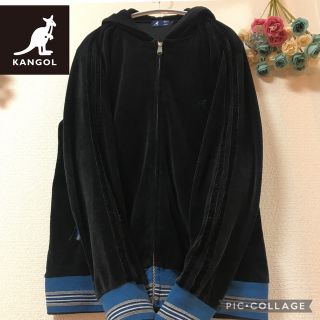 カンゴール(KANGOL)の【匿名・24時間以内発送】KANGOL ベロアパーカー(パーカー)