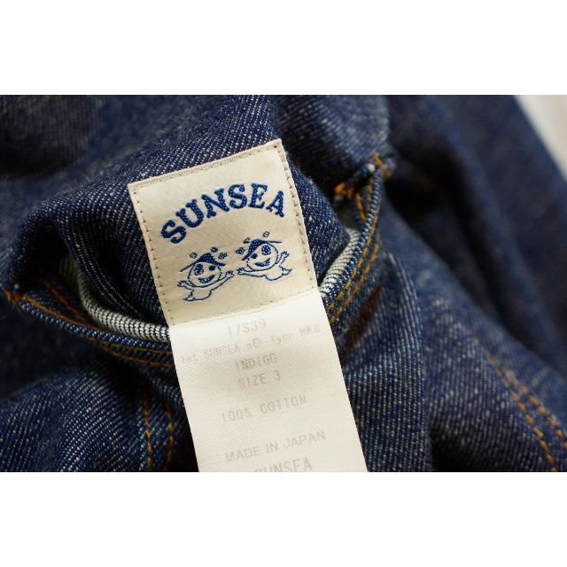 SUNSEA(サンシー)のSUNSEA 1st Type WW II Gジャン デニムジャケット121M▲ メンズのジャケット/アウター(Gジャン/デニムジャケット)の商品写真