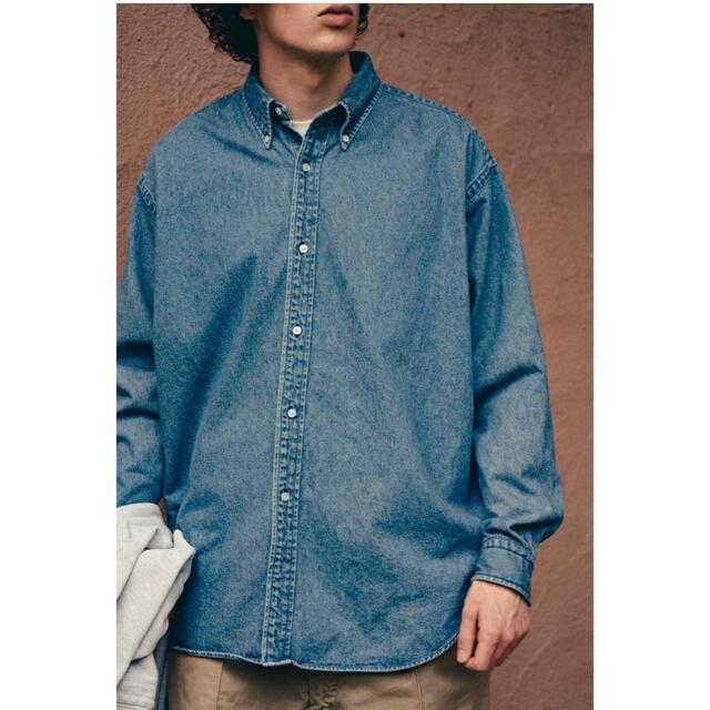 COMOLI   サイズ2A.PRESSE アプレッセ SS BD DENIM SHIRTの通販