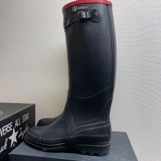 aigle エイグル　レインブーツ　ミリタリー　43 26cm 新品未使用