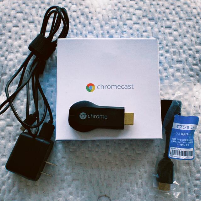 Google(グーグル)のGoogleクロームキャストchromecast  スマホ/家電/カメラのテレビ/映像機器(映像用ケーブル)の商品写真