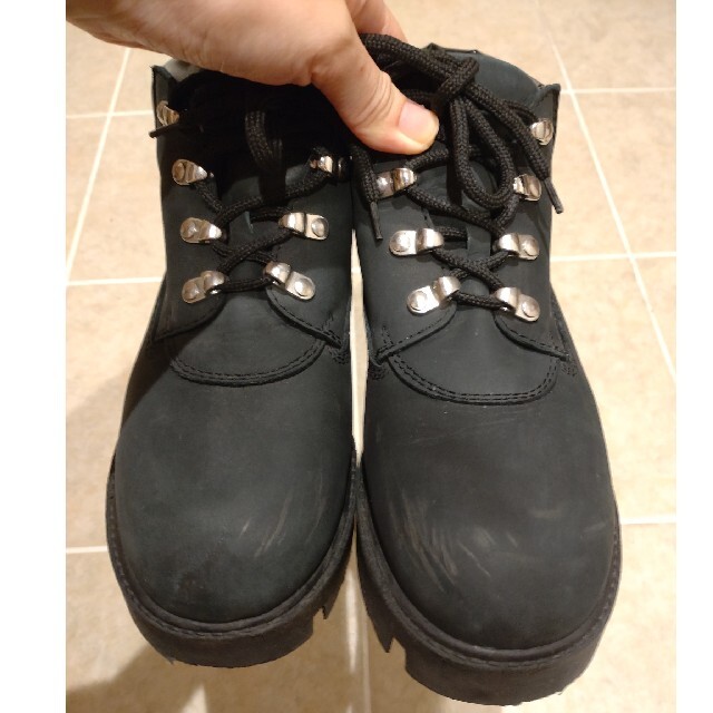 ACNE(アクネ)の期間限定出品！希少☆acne tinne boots 38 Black レディースの靴/シューズ(ブーツ)の商品写真