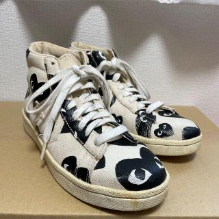 コムデギャルソン(COMME des GARCONS)の本日限定値下げコムデギャルソン　プレイ　コンバース　ハイカットスニーカー(スニーカー)