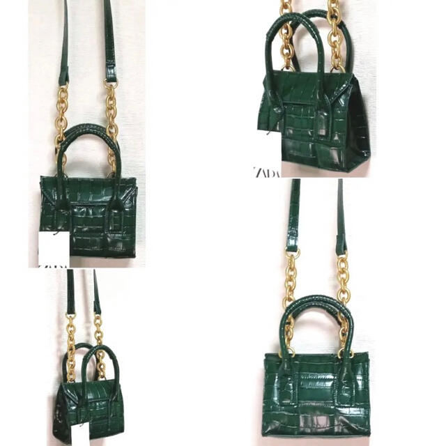 ZARA(ザラ)のZARA アニマルプリントミニクロスボディバッグ レディースのバッグ(ショルダーバッグ)の商品写真