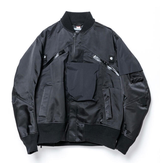 サイズ 2  ACRONYM  x SACAI  MA-1  黒メンズ