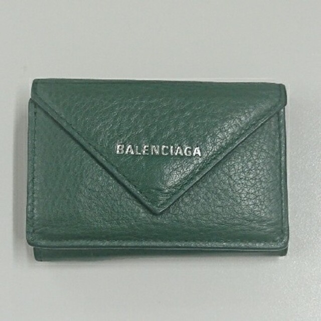 折り財布バレンシアガ ペーパーミニウォレット 財布