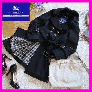 バーバリーブルーレーベル(BURBERRY BLUE LABEL)のバーバリー　ブルーラベル　コート(トレンチコート)