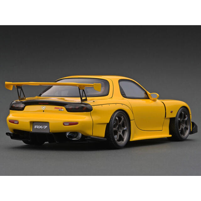 イグニッションモデル 1/18 IG2228 RX-7 FD3S 黄 RE雨宮