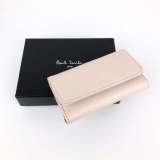 ポールスミス(Paul Smith)の新品 Paul Smith ポールスミス 4連 レザーキーケース ピンク ハート(キーケース)