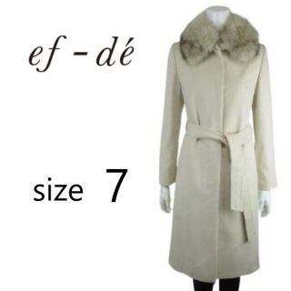 エフデ ロングコート(レディース)(ファー)の通販 100点以上 | ef-de