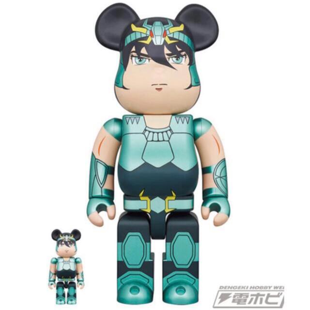 MEDICOM TOY(メディコムトイ)のBE@RBRICK 龍星座の紫龍 100％ & 400％ エンタメ/ホビーのフィギュア(その他)の商品写真