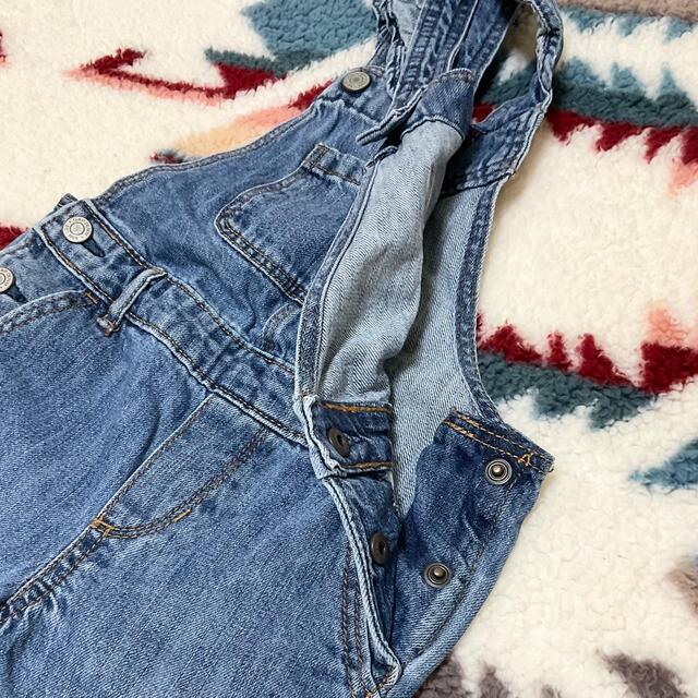 GAP Kids(ギャップキッズ)のGAP  DENIM サロペット オーバーオール　100 105 4years キッズ/ベビー/マタニティのキッズ服女の子用(90cm~)(パンツ/スパッツ)の商品写真