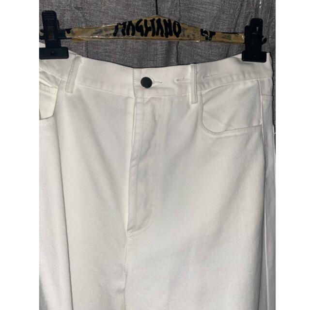 JOHN LAWRENCE SULLIVAN(ジョンローレンスサリバン)のmagliano 19ss 白デニム メンズのパンツ(デニム/ジーンズ)の商品写真