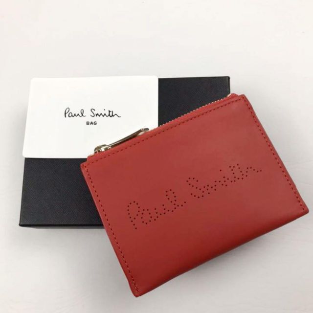 新品 Paul Smith ポールスミス キーケース 小銭入れ　パンチングロゴ