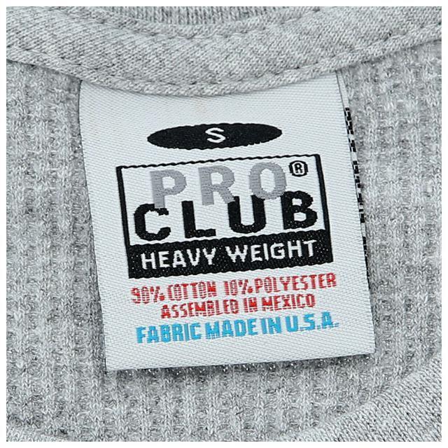 Dickies(ディッキーズ)の【並行輸入】 PRO CLUB プロクラブ 115 長袖 サーマル HEAVY  メンズのトップス(Tシャツ/カットソー(半袖/袖なし))の商品写真
