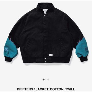 ダブルタップス(W)taps)の新品 WTAPS DRIFTERS JACKET COTTON TWILL L(ブルゾン)