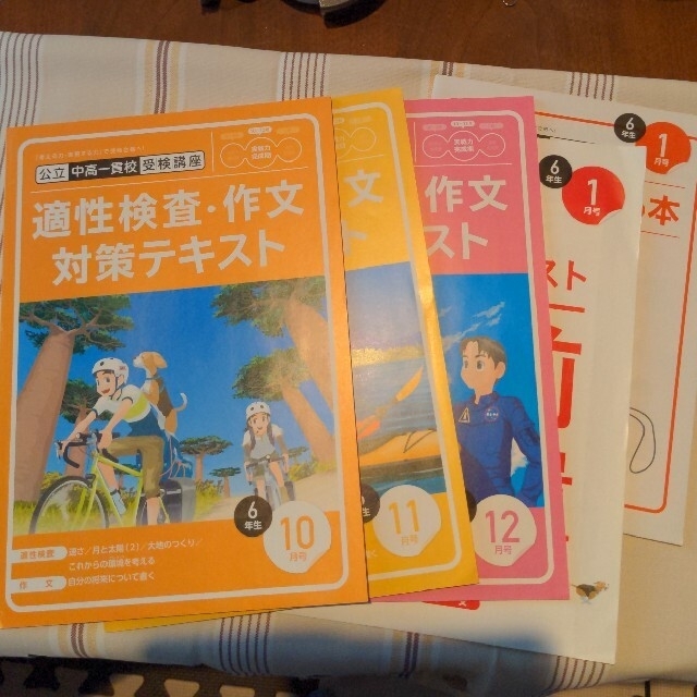 6年生　考える力プラス　公立中高一貫校受検講座　進研ゼミ　ベネッセ　テキストのみ エンタメ/ホビーの本(語学/参考書)の商品写真