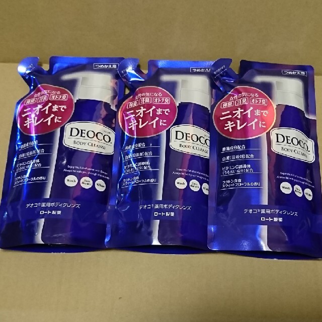 休日限定 ロート製薬 デオコ 薬用ボディクレンズ つめかえ用 250ml